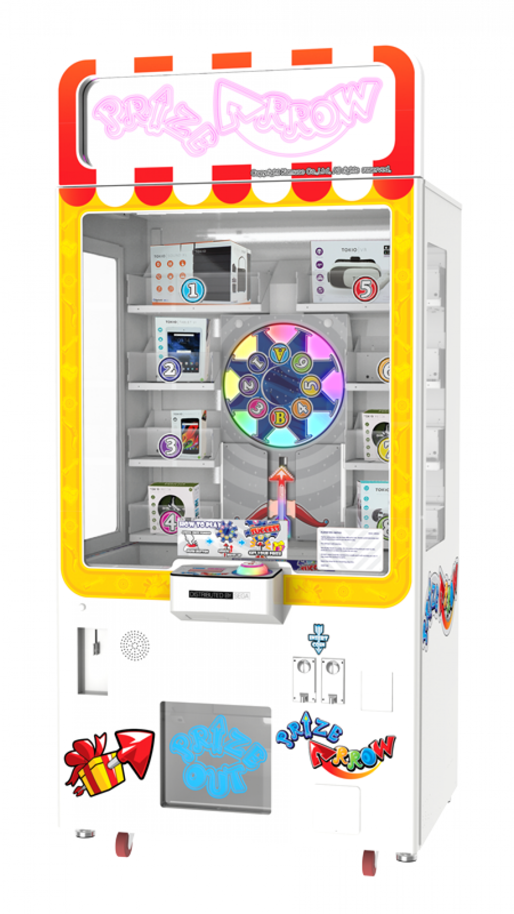 Magic Arrow Prize Game Machine – Skill-Based Arcade Prize Redemption Machine by HomingGame
