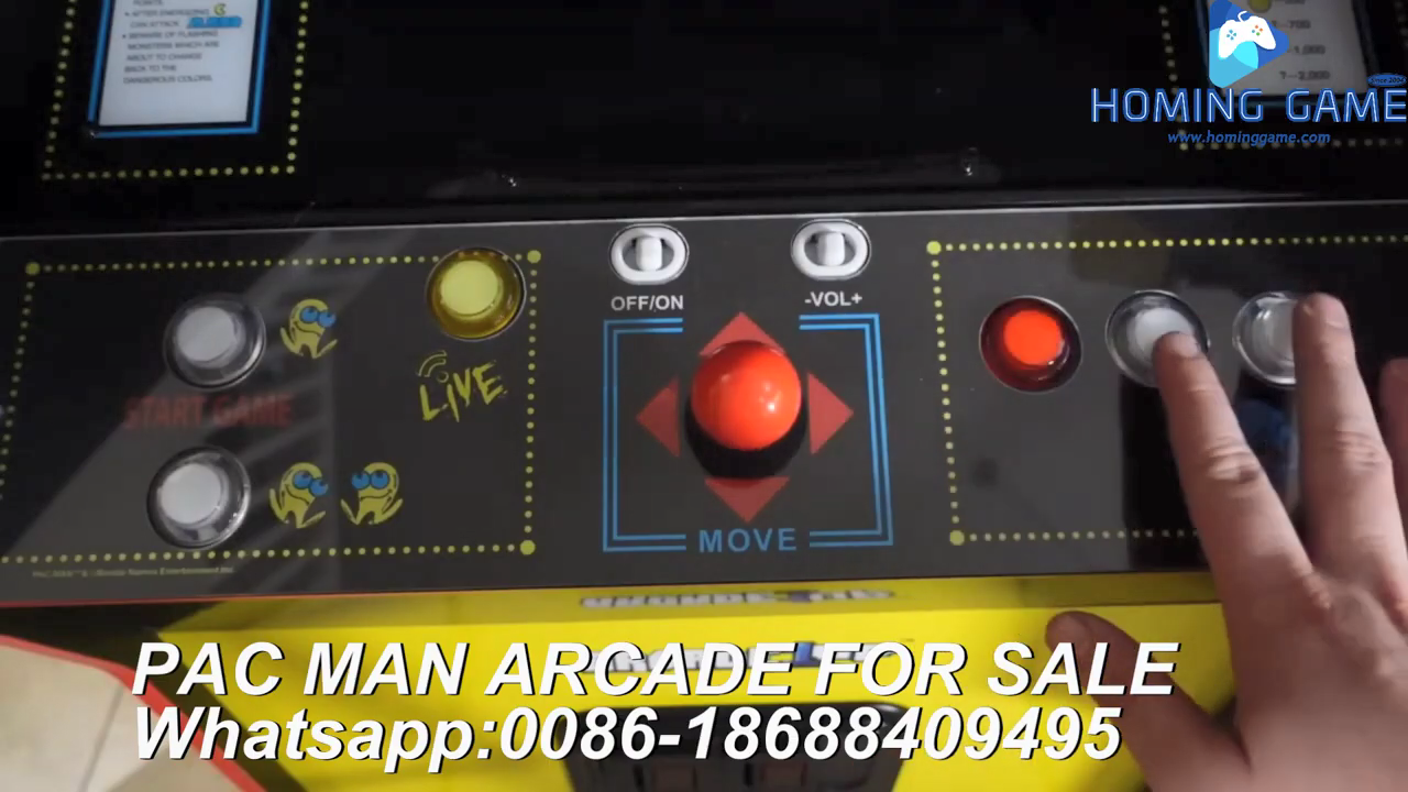 PAC Man Arcade Machine For Sale | Buy HomingGame’s Classic Arcade Game Today!#pacman #arcadegames