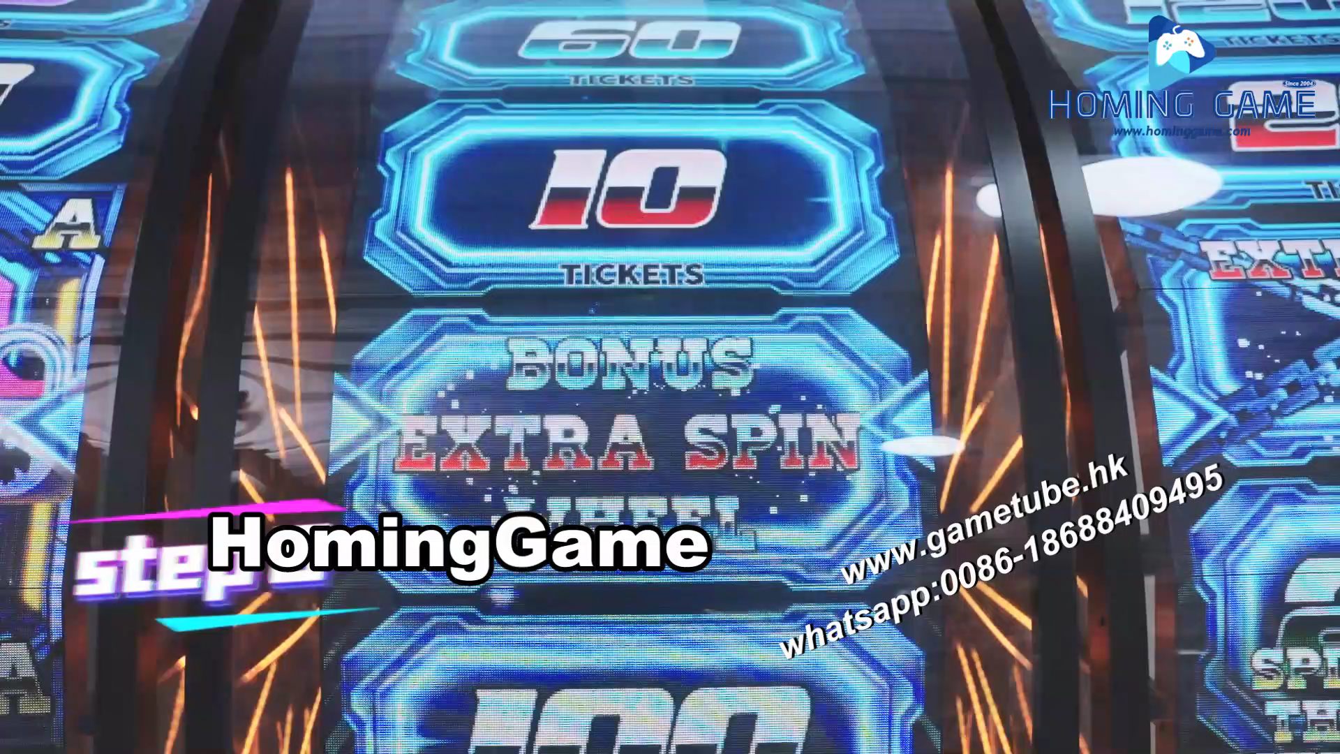 Super Hot Coin Operated Galaxy Wheel Redemption Arcade Game Machine Kids Lottery Game Machine  Factory  Direct supply by HomingGame 