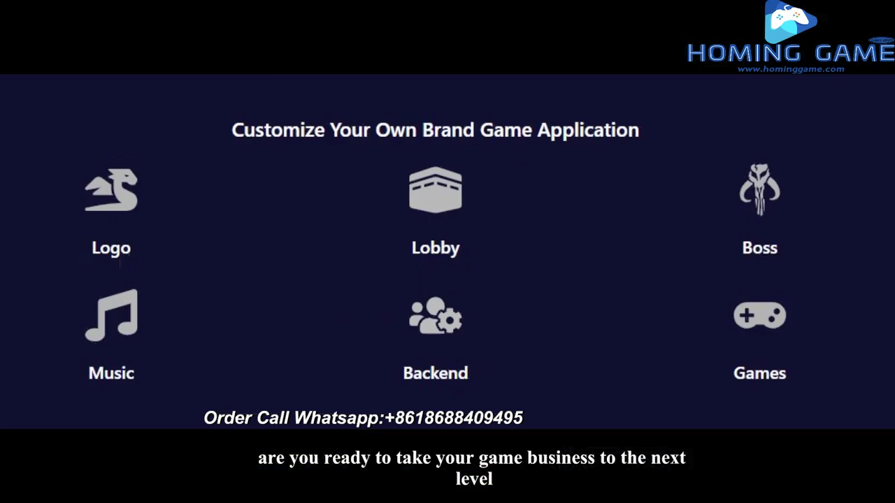 Customize Your Unique Game Apps with Homing Game Fish Table Source Developer#firekirin#gamevault#sweepstake#onlineGaming(Order Online Call whatsapp:+8618688409495)