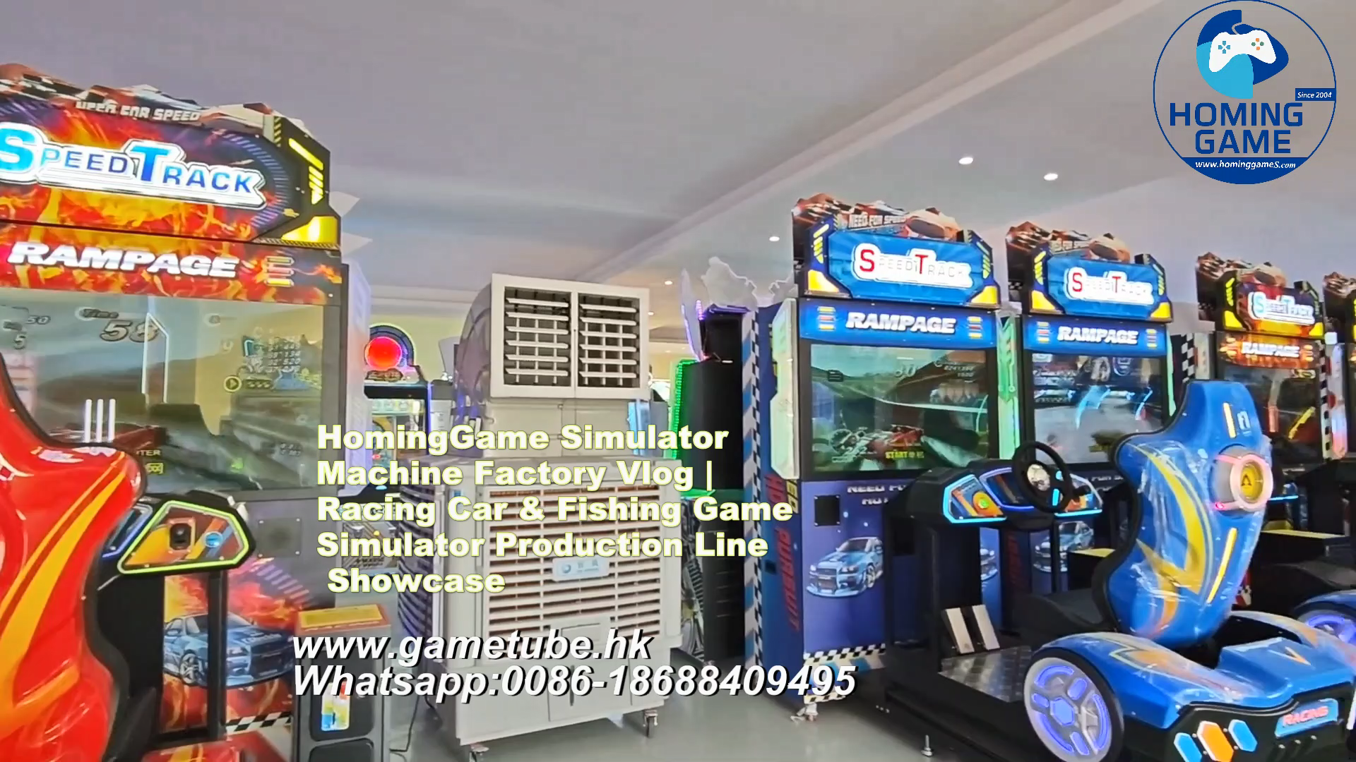 HomingGame Simulator Machine Factory Vlog | Racing Car & Fishing Game Simulator Production Line Showcase
