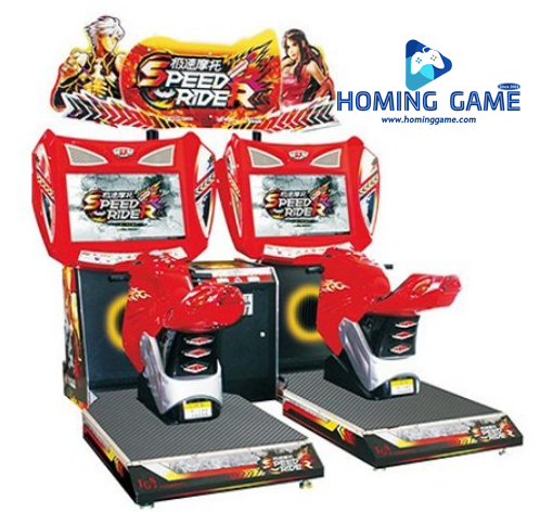 Speed Rider 2: The Ultimate Arcade Motorcycle-Racing Simulator Machine by HomingGame#gamemachine