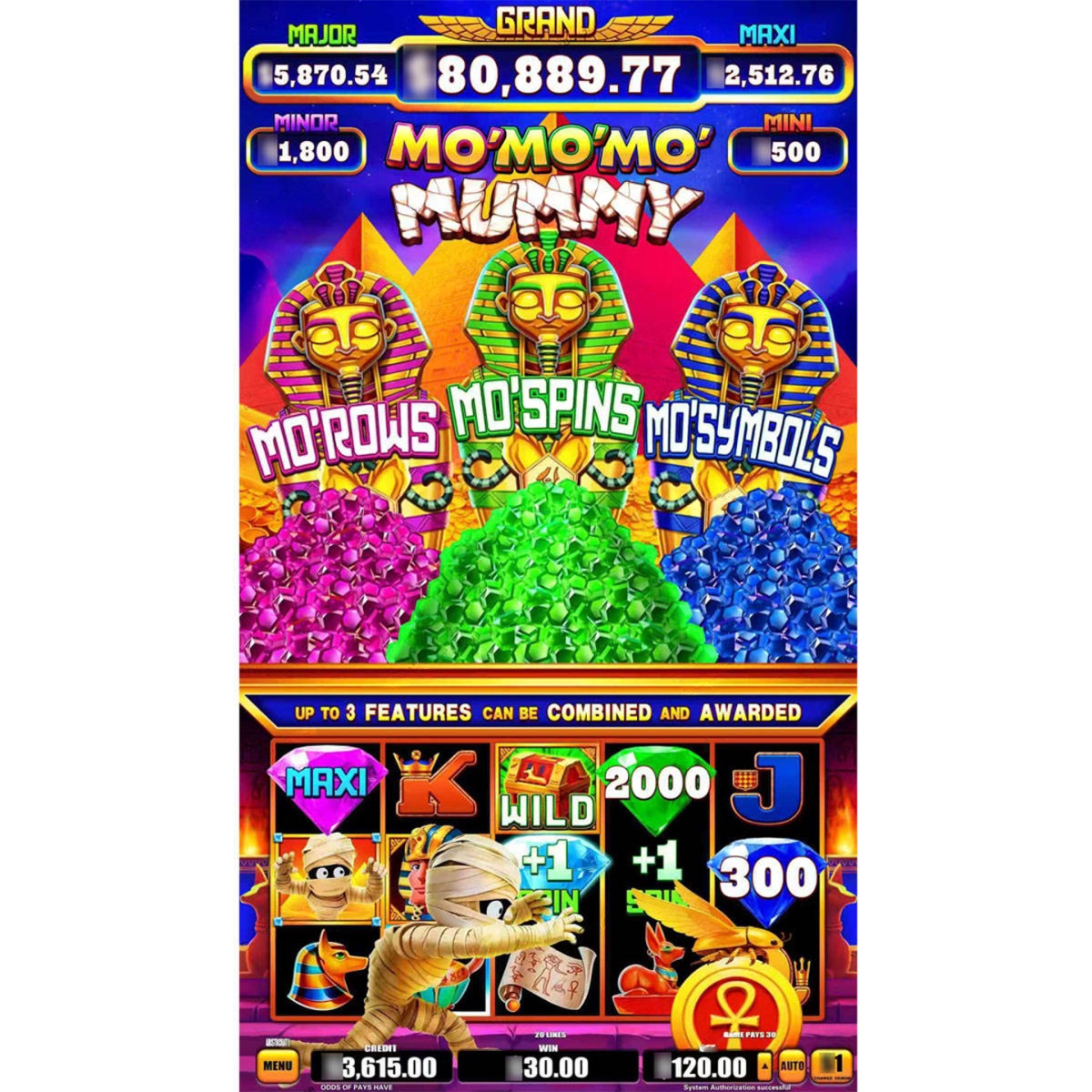 Wholesale Mo' Mo' Mo' Mummy Casino Gaming Skill PCB Slot Game Board Manufacturer &ndash; HomingGame Factory