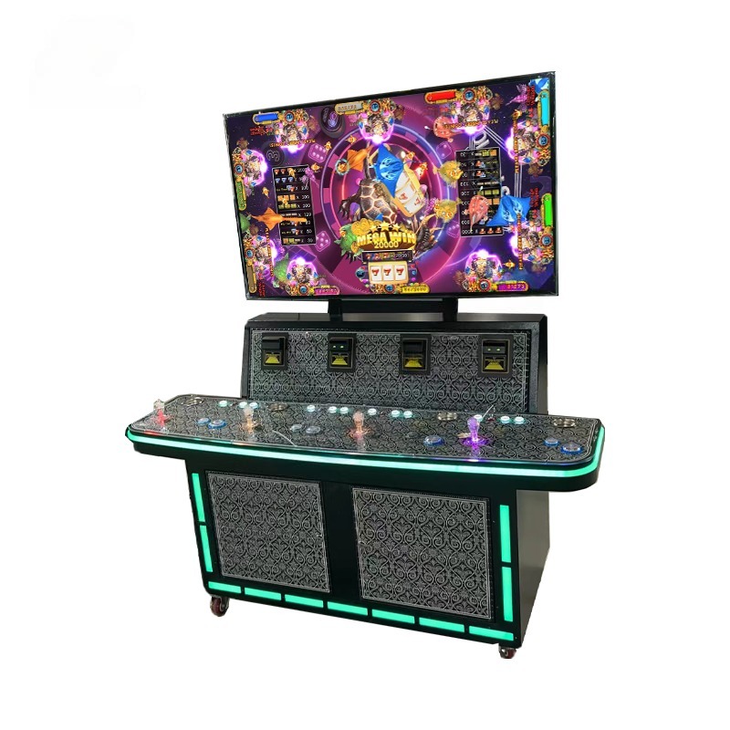 HomingGame Factory America Best Selling 4 Player Upright Fishing Game Machine — Commercial Fishing Table Game Machine | OEM Fishing Game Supplier