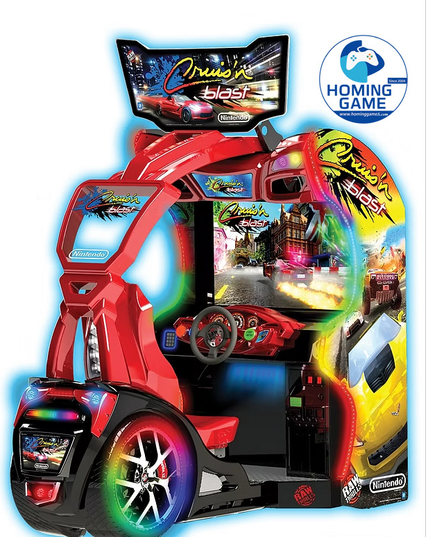 Original Brand New CRUIS N BLAST ARCADE DRIVING GAME Simulator Game Machine | Car Racing Arcade Machine by HomingGame