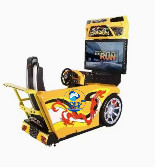 Homing Game Factory 42 Inch Need For Speed Racing Car Game Machine - Deluxe Multi-Link Driving Car Simulator Game Machine for Arcade Centers