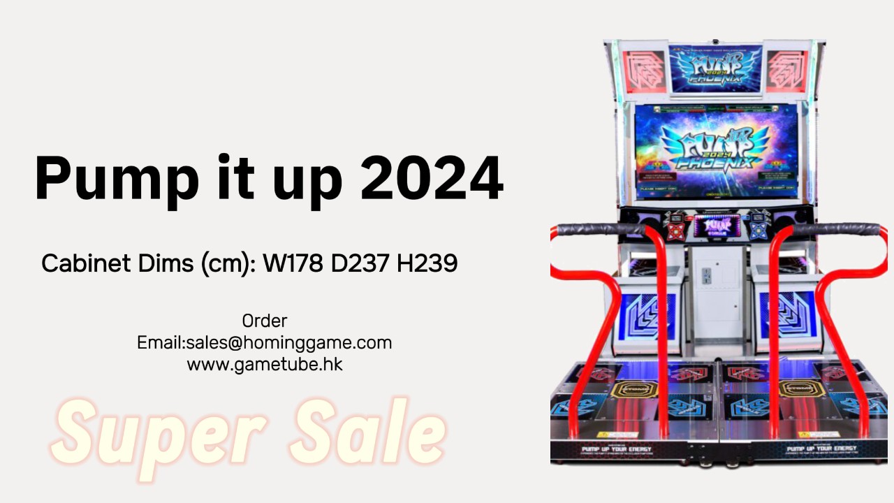 USA Hot Pump it Up Phoenix 2024 Dancing Simulator Arcade Game Machine For sale by HomingGame