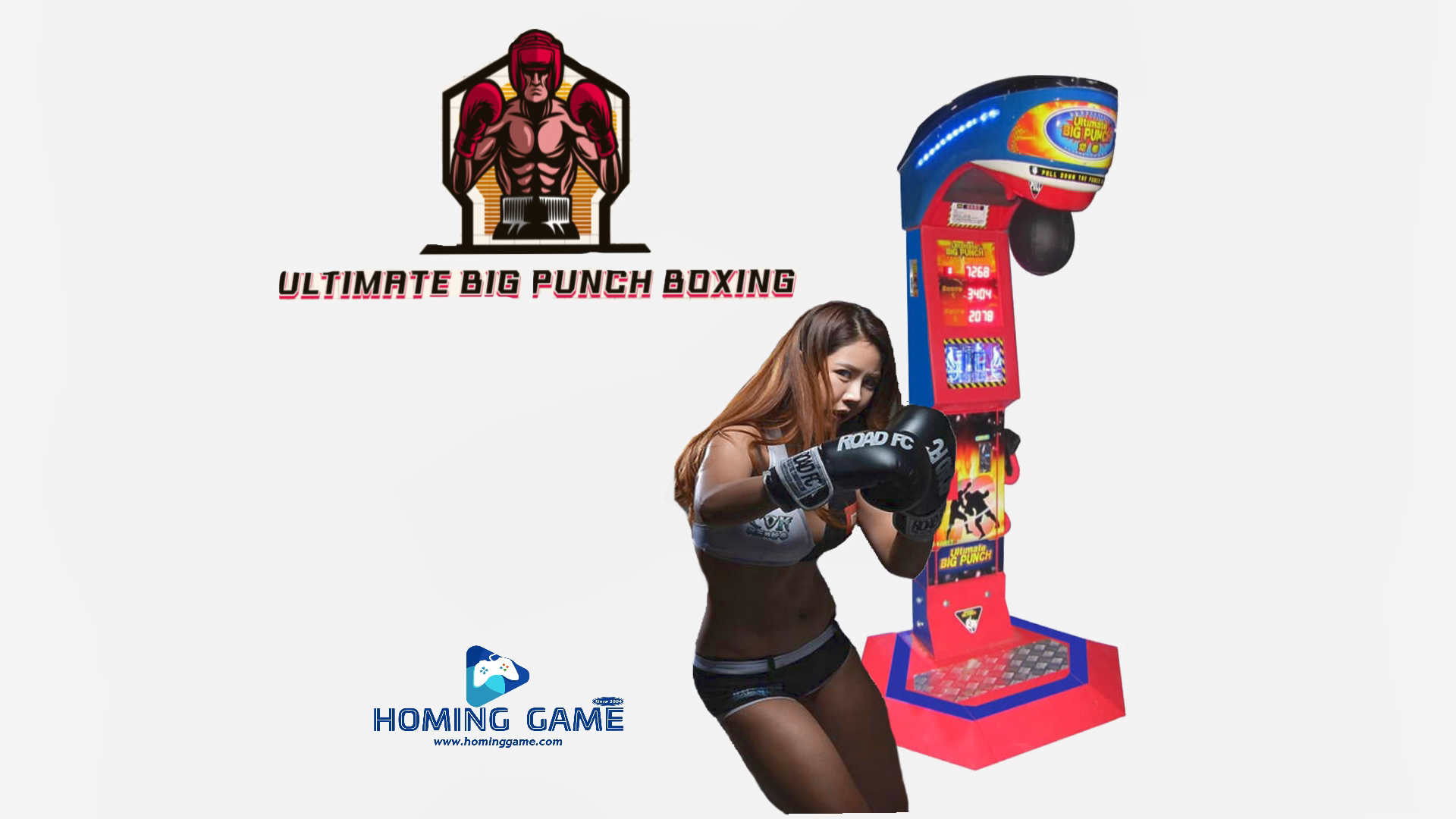 Ultimate Punch Boxing Arcade Game: CoCa-CoLa Drink Output by HomingGame | Boxing Game Machine