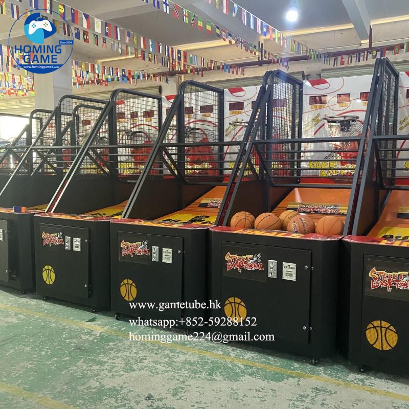 Wholesale Commercial Foldable Street Coin Operated Indoor Amusement Arcade Game Street Basketball Game Machine – High ROI Entertainment Center Equipment by HomingGame Factory