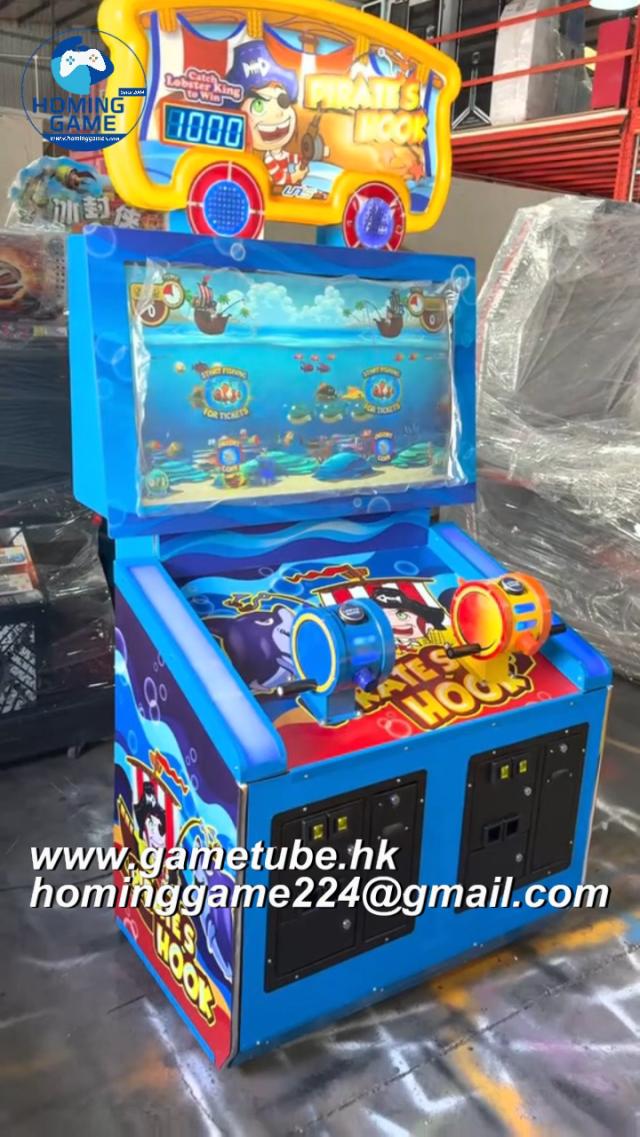 Pirate's Hook: Treasure Hunt Edition &ndash; Professional Fishing Redemption Arcade Machine(Order Send Email:hominggame224@gmail.com)