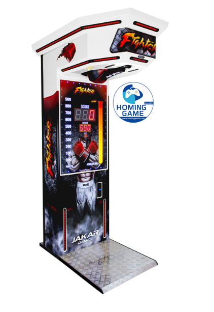 HomingGame Factory Price Coin Operated Boxer Fighter Game Machine Ultimate Punching Strength Tester Arcade Machine for Sale