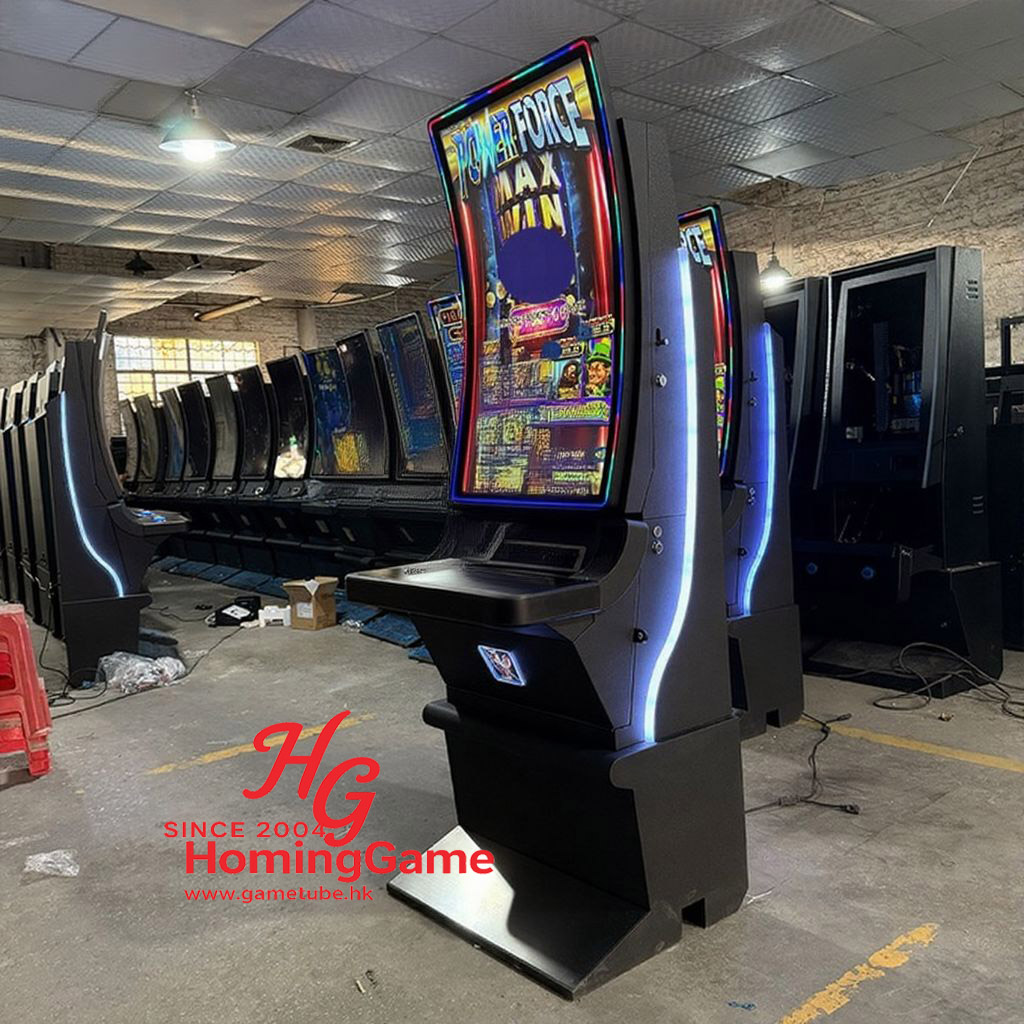  43 inch Curved Metal Slot Game Cabinet – Factory Direct Slot Machines by HomingGame | Made in China 2025 