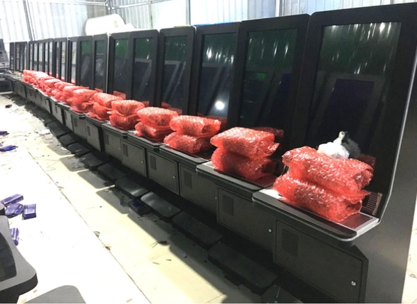 Arcade Made in China 32 inch Skilled Slot Game Cabinet Touch Monitors Video Skilled Machines For Sale by HomingGame #slotmachine 