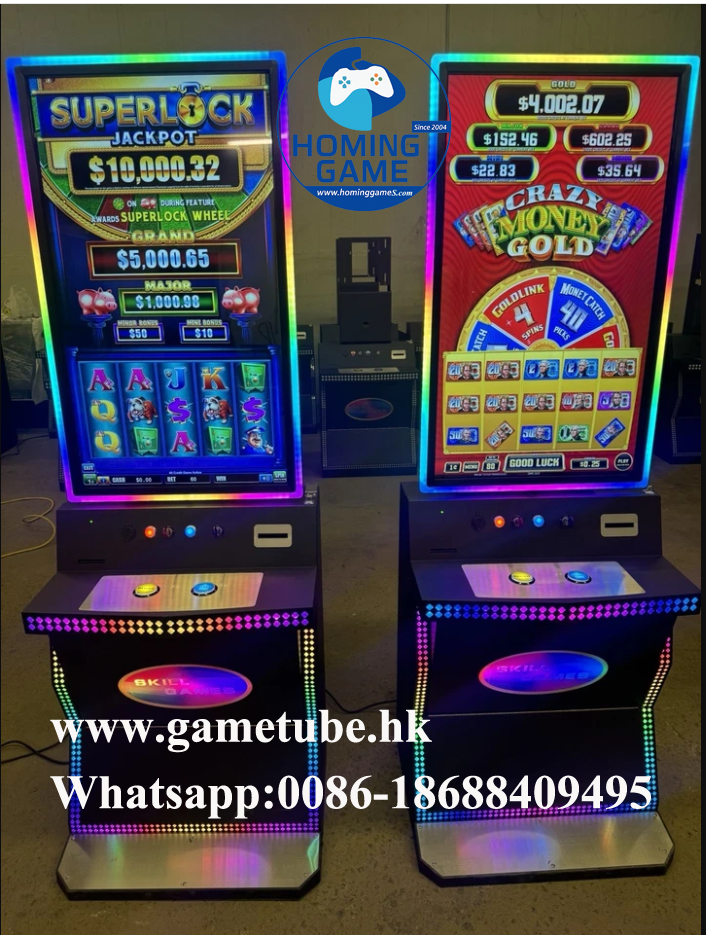 43 Inch Skill Slot Table Game Machine for Sale | Multi-Game Casino Slot Table with Dragon Link, Fusion Plus, Aurora Series | HomingGame Factory Direct