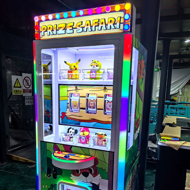 Factory Direct Prize Wheel Spin Arcade Game Machine - Coin Operated Skill Redemption Kiosk