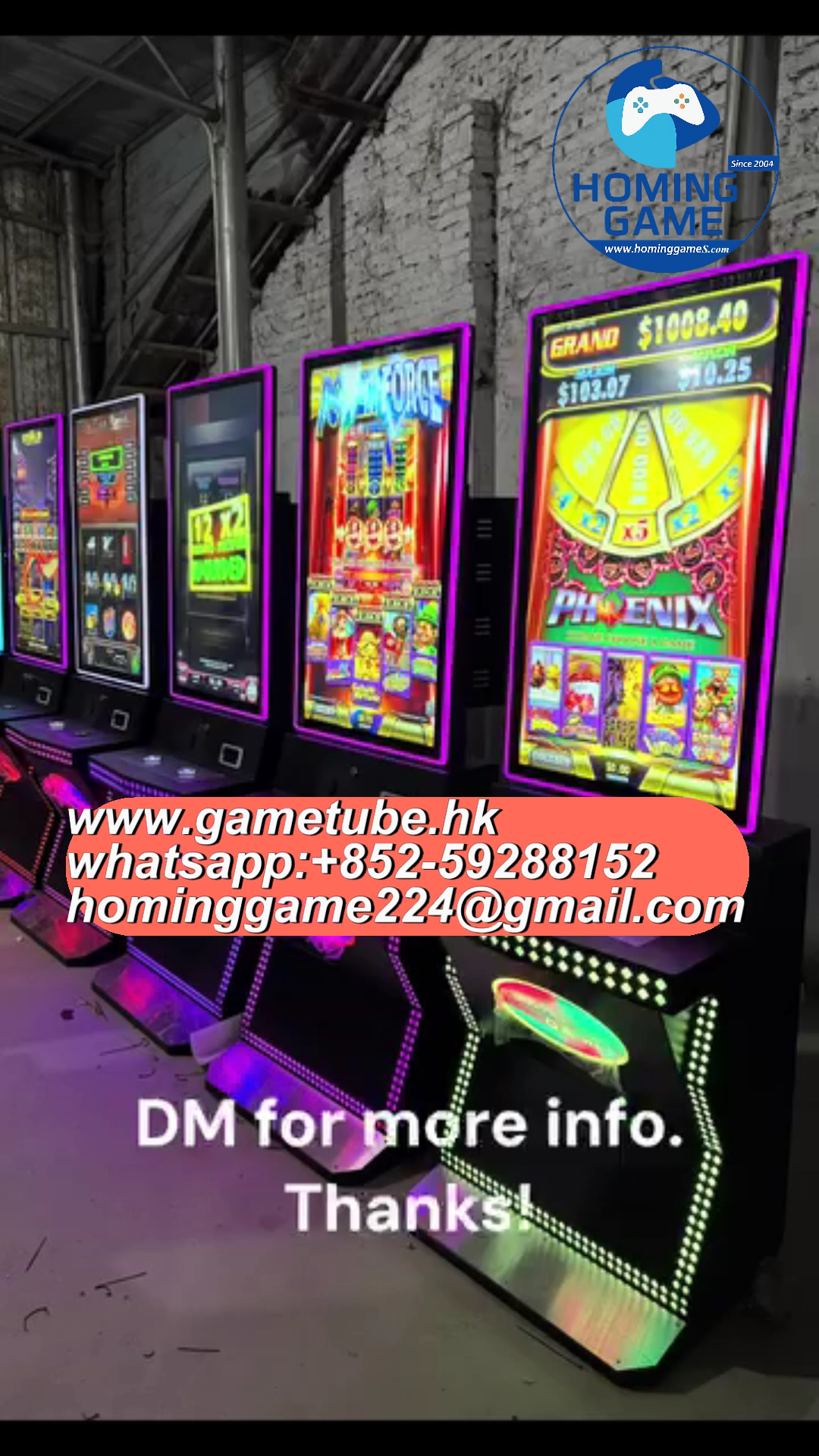 HomingGame Factory Direct Wholesale: 43-Inch Straight Skill Slot Table Game Machine Loaded with Fire Link, Fusion 6, and Fusion 4 Multi-Game Boards