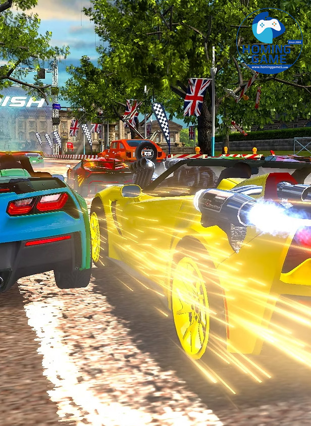 Original Brand New CRUIS N BLAST ARCADE DRIVING GAME Simulator Game Machine | Car Racing Arcade Machine by HomingGame