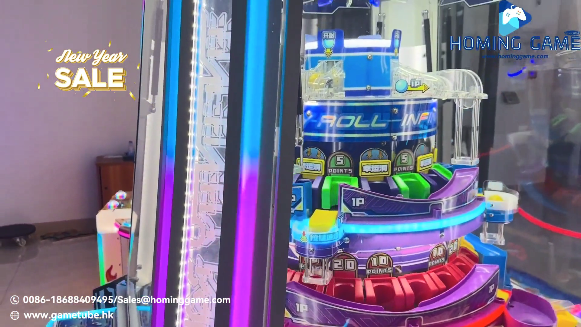 ​Big bouns Super Win Infinity Roll Lottery Redemption Arcade Game Machine by HomingGame#lotterygame