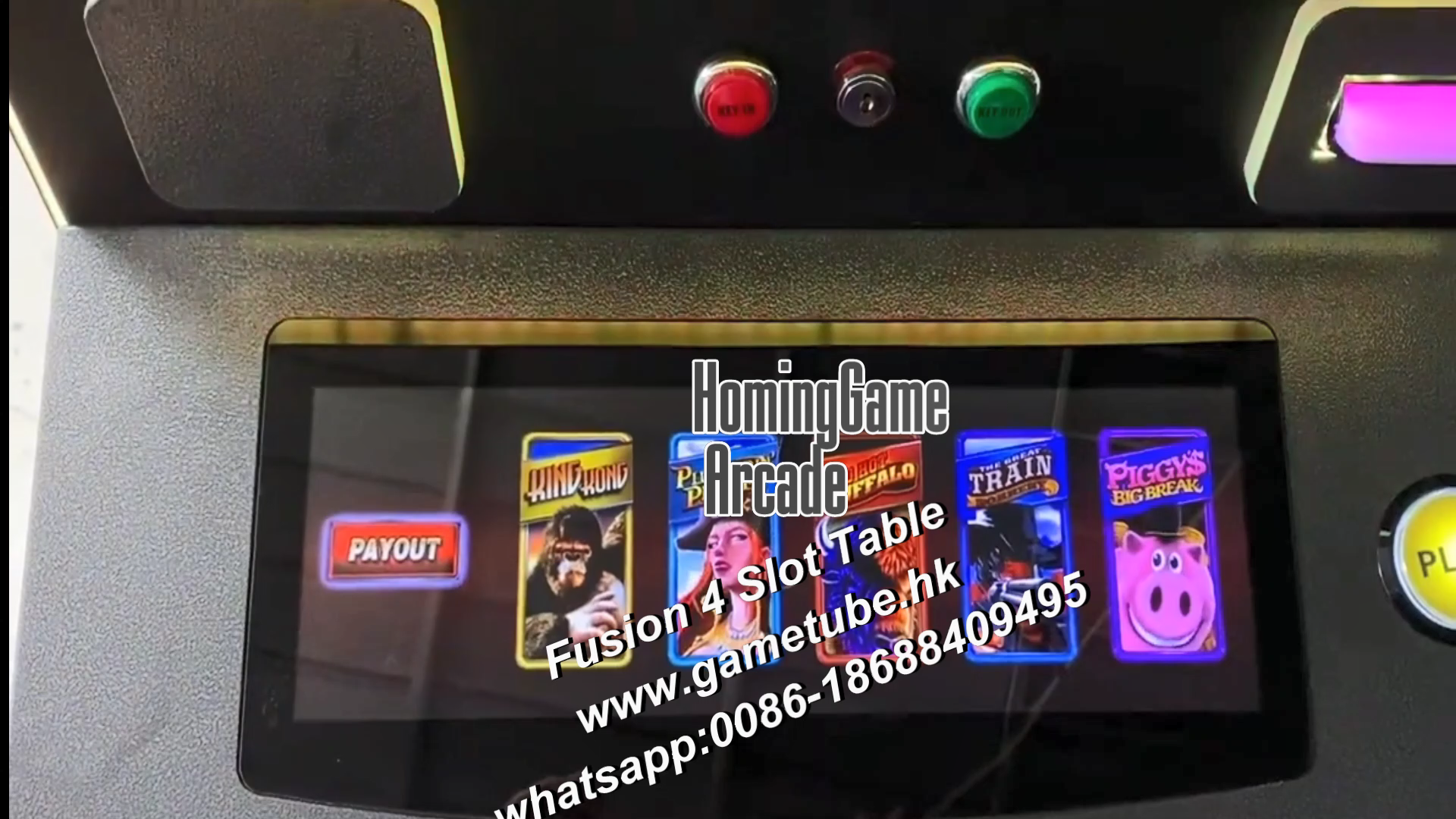 ​USA Hot Sale Factory Direct Skill  Fusion 4,Fusion 5 ,Fusion 6,Fusion Plus Slot Table arcade Game 43 inch slot table game machine by HomingGame