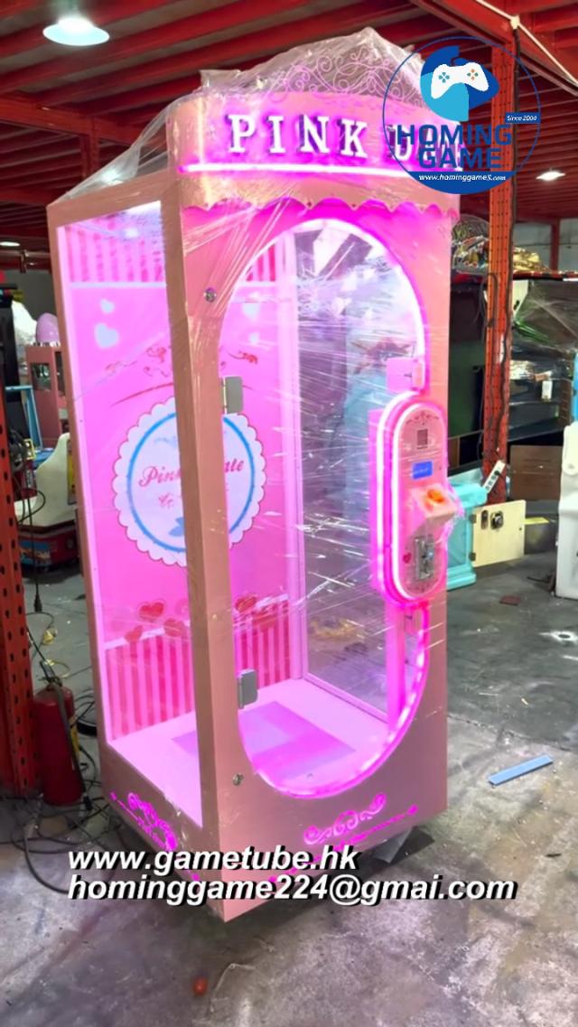 Pink Date: Barber Cut Prize Machine &ndash; Premium Skill-Based String Cutting Game(Order Send Email:hominggame224@gmail.com)