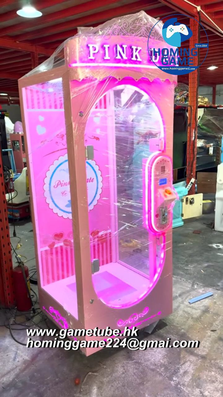 Pink Date: Barber Cut Prize Machine &ndash; Premium Skill-Based String Cutting Game(Order Send Email:hominggame224@gmail.com)