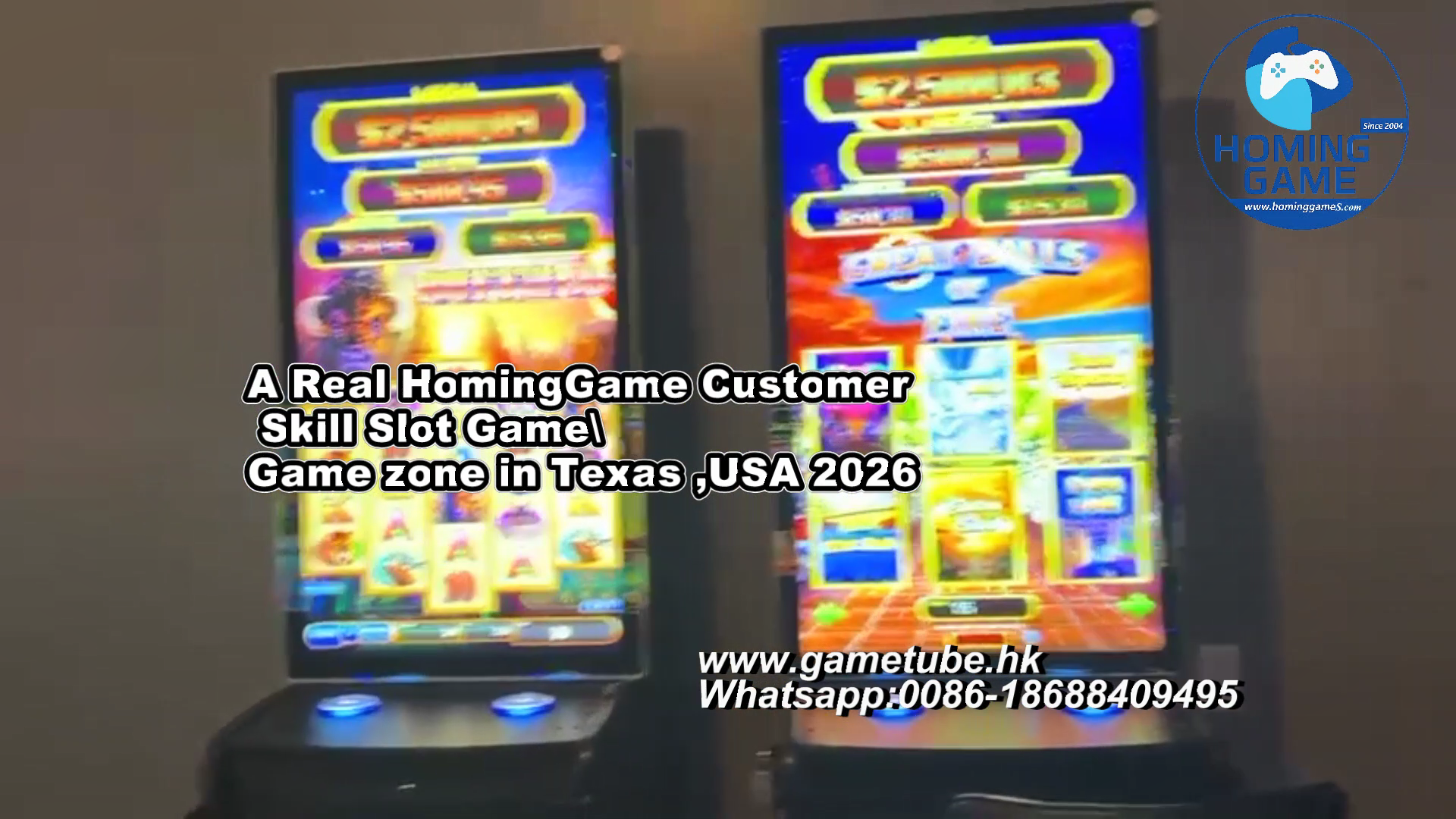 HomingGame 2026 New Generation Skill-Based Slot Table Machines – Texas Compliant Design-32"/43" High-Profit Game Zone Solutions 