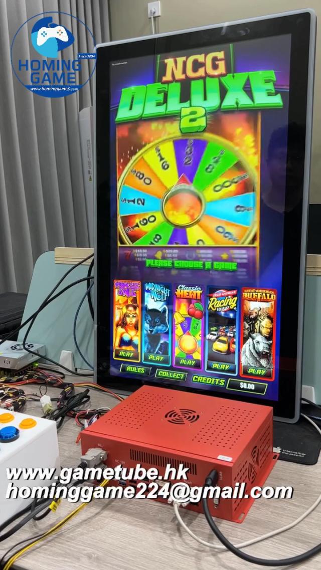 How to Setting NCG Deluxe 2 Multi-Game Casino System | High-Performance Arcade Slot PCB & Motherboard | HomingGame Factory Direct(Order Send Email:hominggame24@gmail.com)