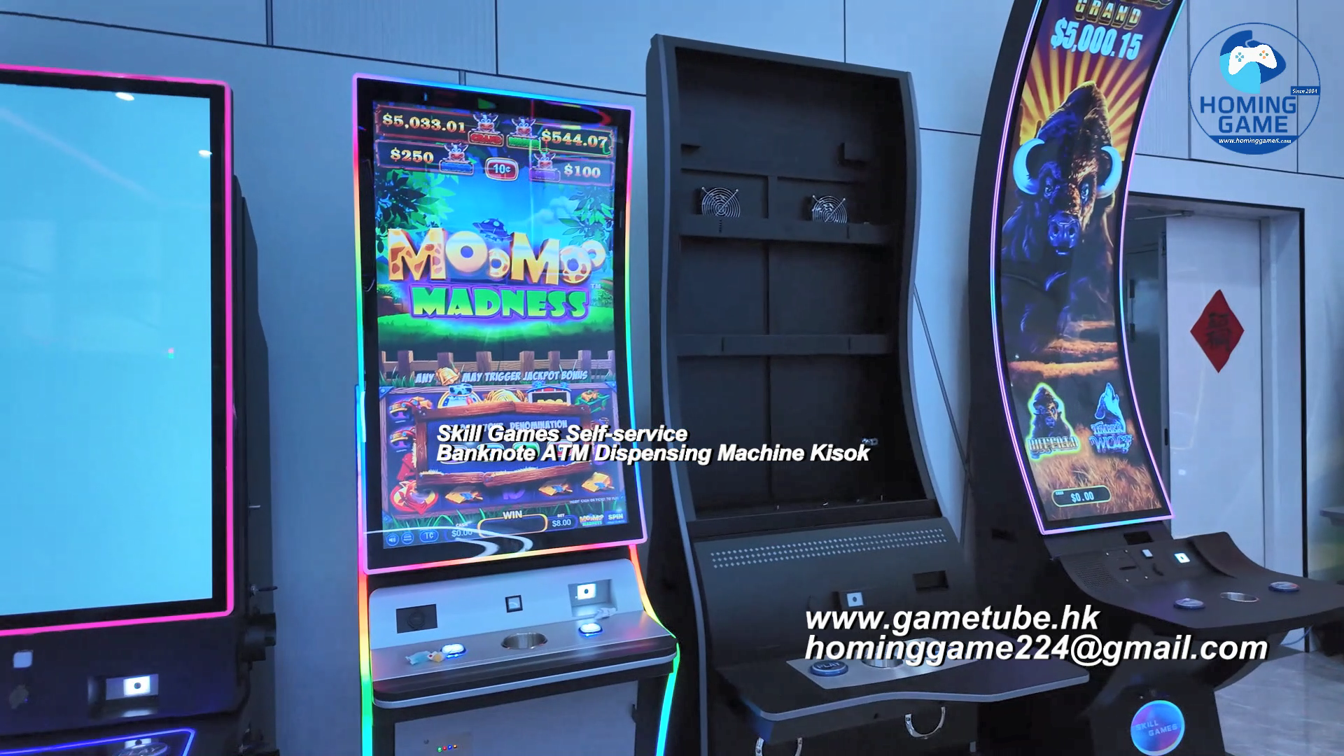 2026 New Arrival | Industrial Self-Service Banknote & Ticket Redemption Kiosk Terminal For 43 Inch Skill Slot Table Game Machine And Amusement Machine