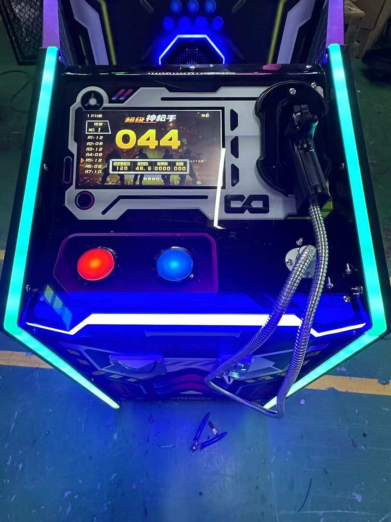 crazy shooter gun shooting simulator game machine by HomingGame