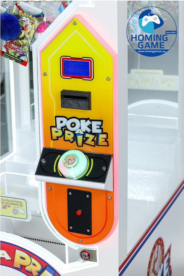 HomingGame Poke-A-Prize: High-Profit Mechanical Finger Pushing Arcade Machine|Prize Game Machine