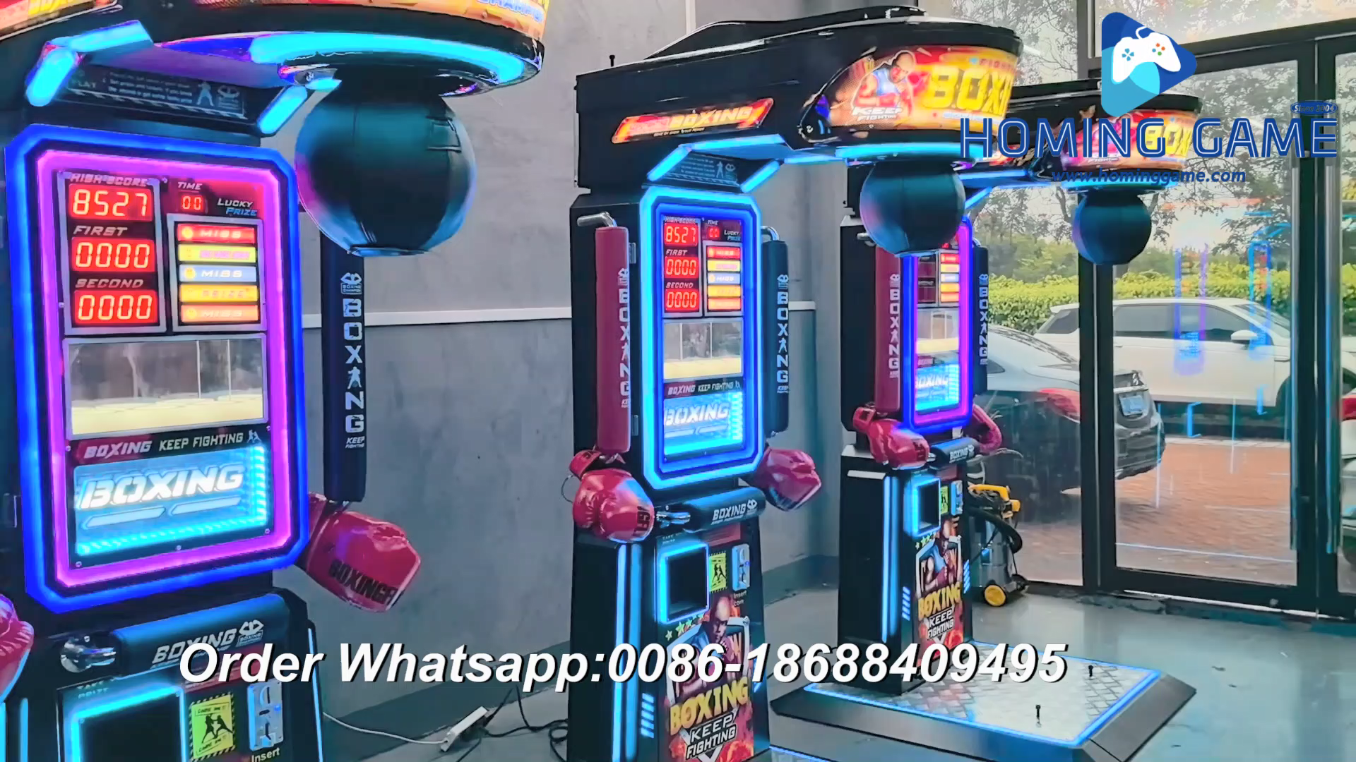 HOT SALE! HomingGame Boxing Arcade Machine at 2025 Canton Fair Must See Hit Game! #boxinggame