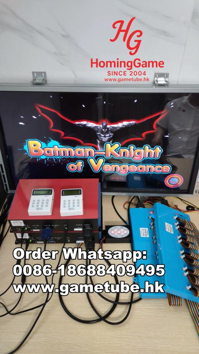 BAT Man - Knight of Vengeance Fishing Game Motherboard Kit | High-Performance Arcade Conversion PCB & Software | HomingGame Factory(Order Send Email:hominggame224@gmail.com)