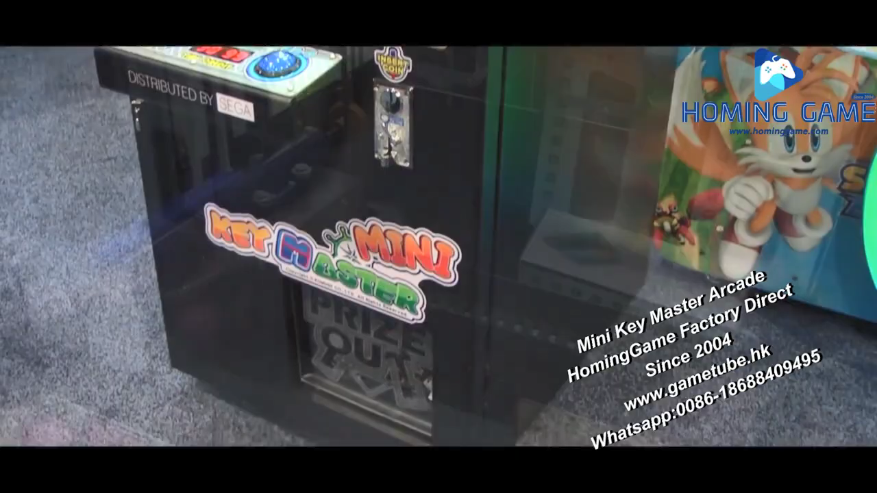 HomingGame Since 2004 Factory Direct Supply Mini Key Master Arcade Prize Redemption Game Machine