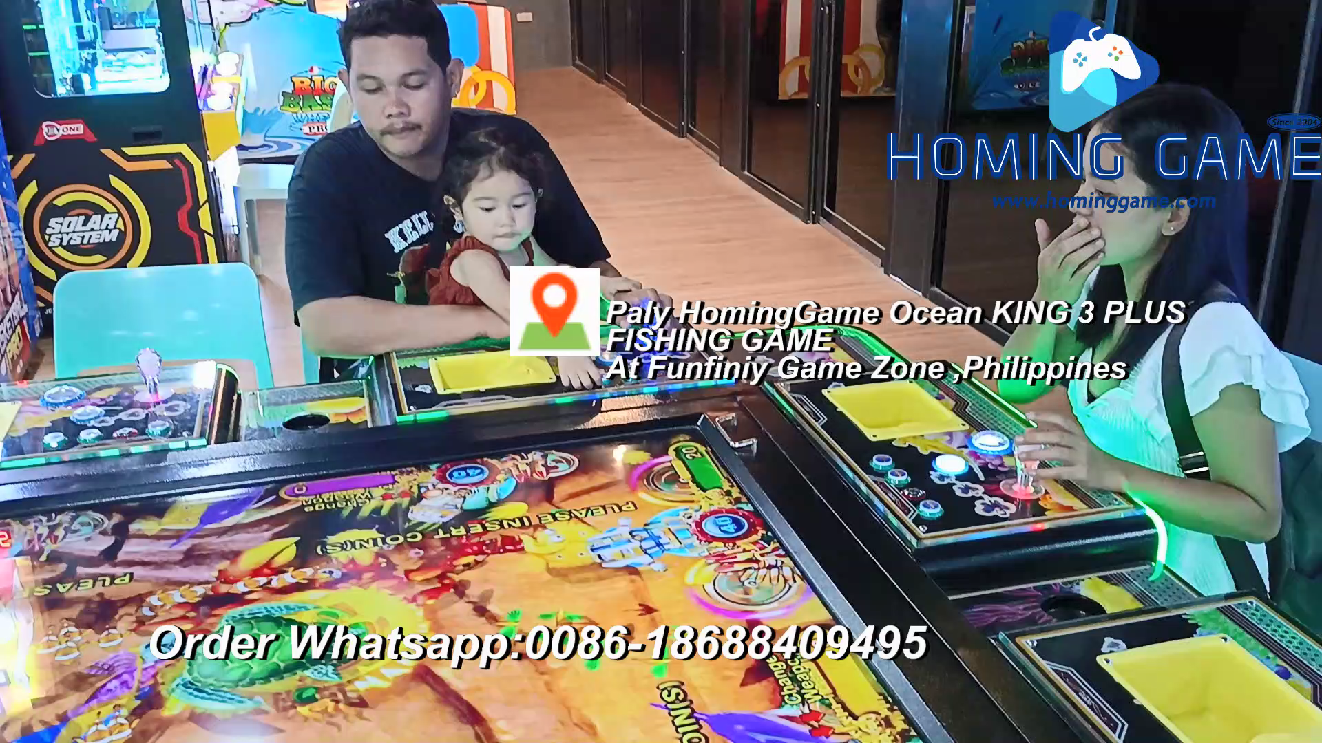 Welcome to play Arcade Game Machine HomingGame Ocean King 3 Plus fishing game machine at Game Zone Funfinity Philippines