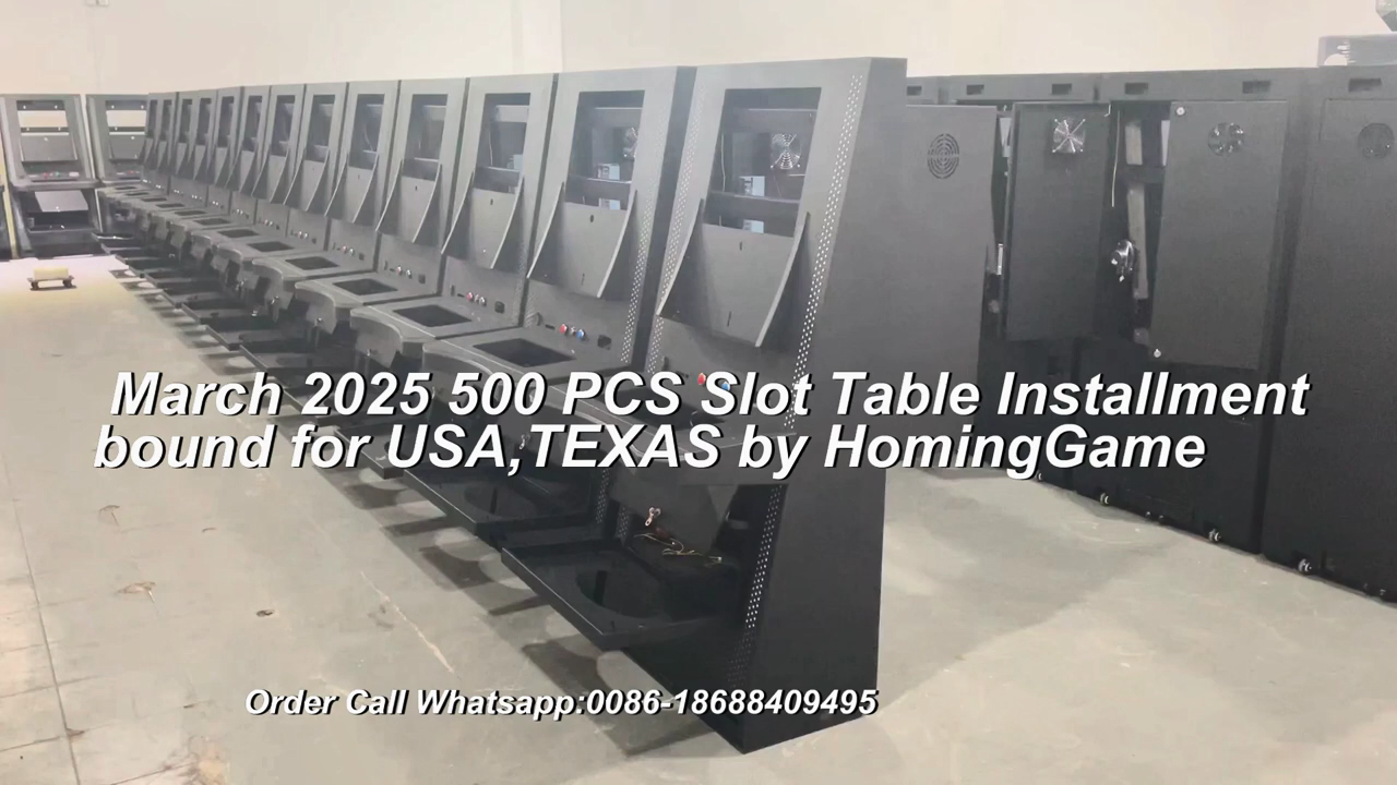 500 Slot Table Machines Headed to Texas, USA - HomingGame March 2025 Installment#slotgame#slotgame