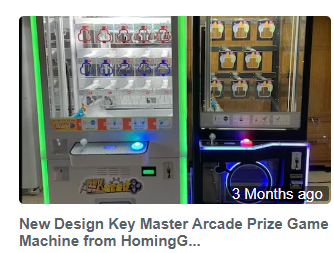 new design key master arcade game machine