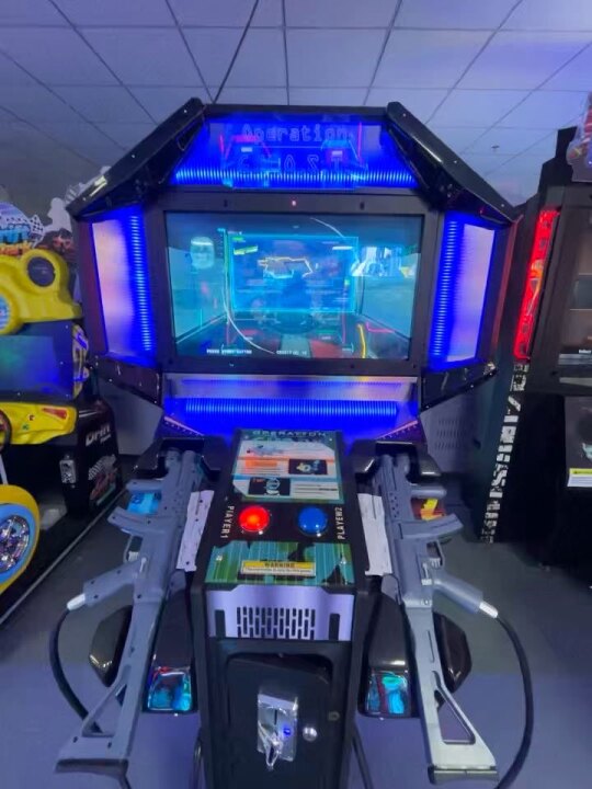 Operation Ghost Arcade Shooting Machine &ndash; Tactical Special Forces Light Gun Game(Order Send Email:hominggame224@gmail.com)