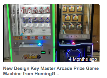 new design key master prize game machine