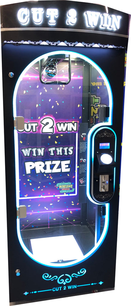 Cut 2 Win Prize Game Machine – Deluxe String Cutting Arcade Cabinet | HomingGame Factory