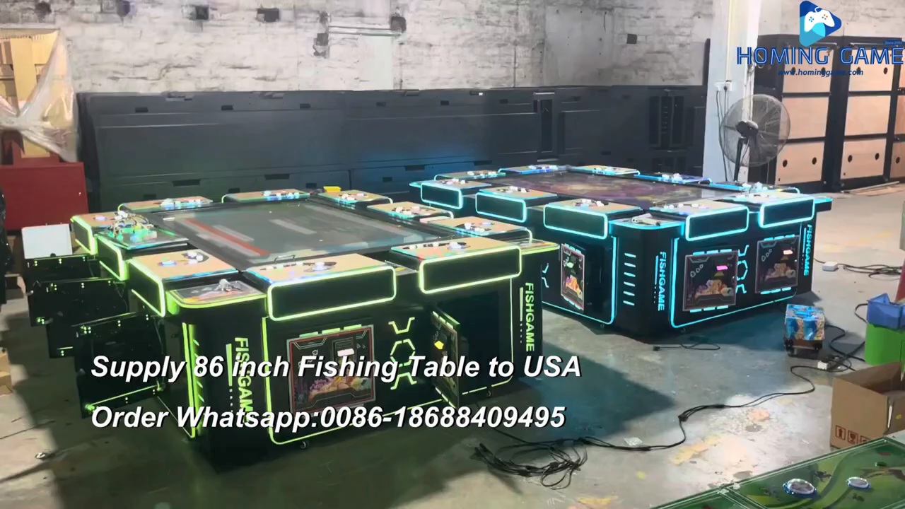 Supply 86 inch Fishing Table Game Machine to USA |best Fishing Game Supplier HomingGame#fishinggames