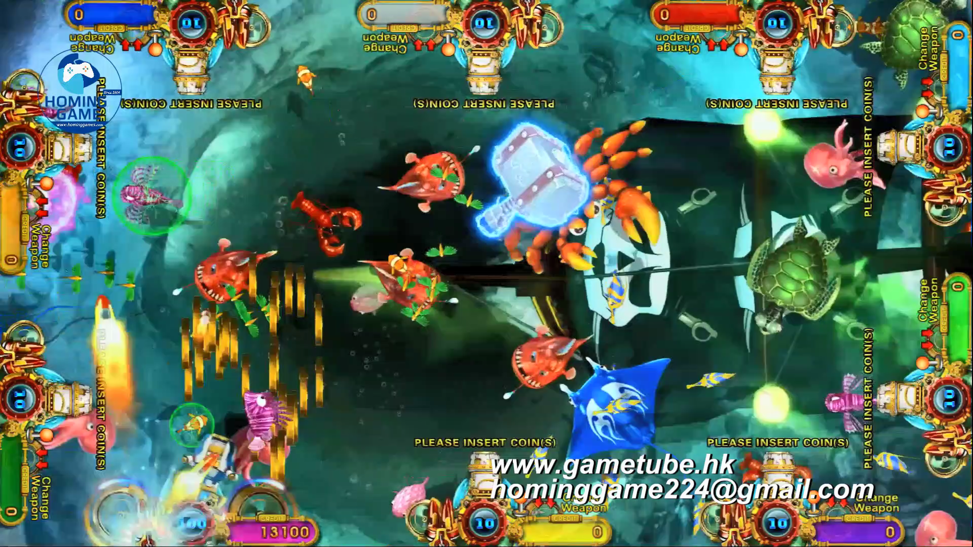 Ocean King 3 Plus: Blackbeard’s Fury Motherboard Kit | High-Revenue Arcade Fish Game System | HomingGame Factory Direct Wholesale