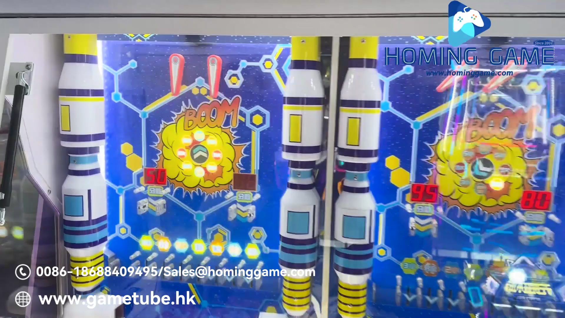 Super Boom 7 Coin Pusher Arcade Machine by HomingGame | Big Wins & Thrilling Gameplay(Order Call Whatsapp:0086-18688409495)