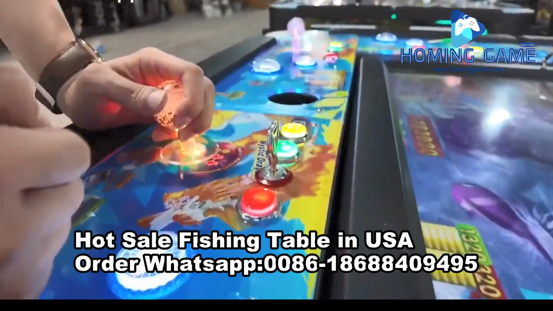 Hot Sale Fishing Table Game Machine In USA Supply By HomingGame Arcade#fishingtable#casino