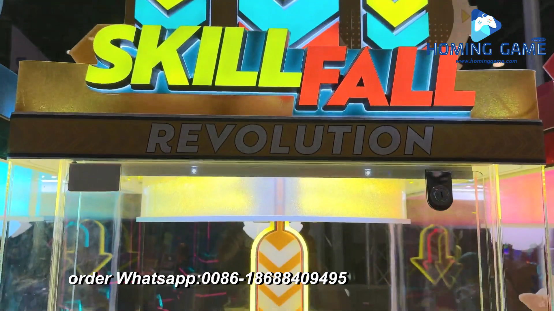 Skill Fall Revolution Prize Game Machine For sale by HomingGame
