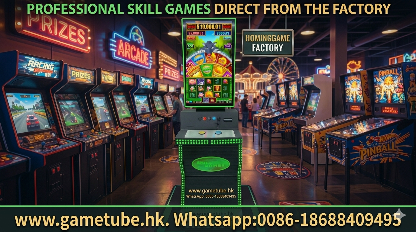 Factory Price Hard Hat Edition Huff n Puff Slot Machine – HomingGame Deluxe Casino Cabinet for Sale