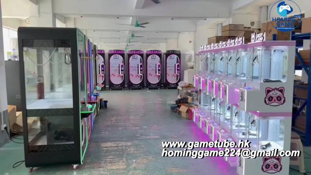 Factory Direct Coin Operated Toy Catcher Crane Machine | Mini Crane & Barber Cut Prize Game | HomingGame Wholesale