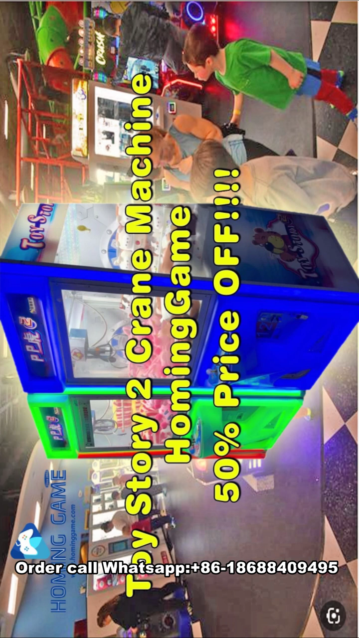 HomingGame Toy Stroy 2 Crane game machine 50% Price Off #PirzeGameMachine#cranemachine#shorts#game(Order Online Whatsapp:+86-18688409495)
