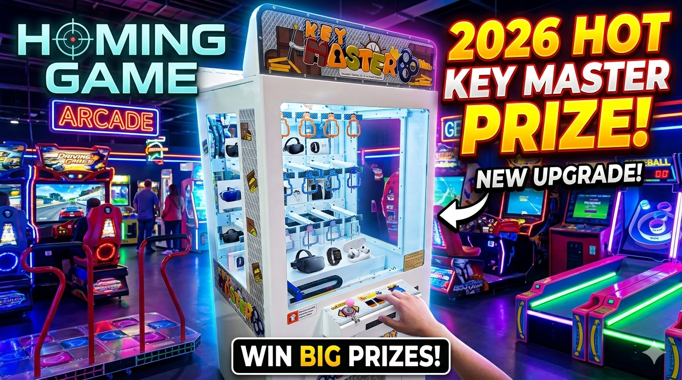HomingGame Factory: Premium Key Master Prize Game Machine - Professional Prize Redemption Solution-Prize Game Machine