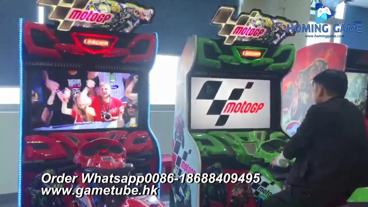 Original Factrory Direct Price Supply GP Moto Racing Car simulator Video Game Machine By HomingGame