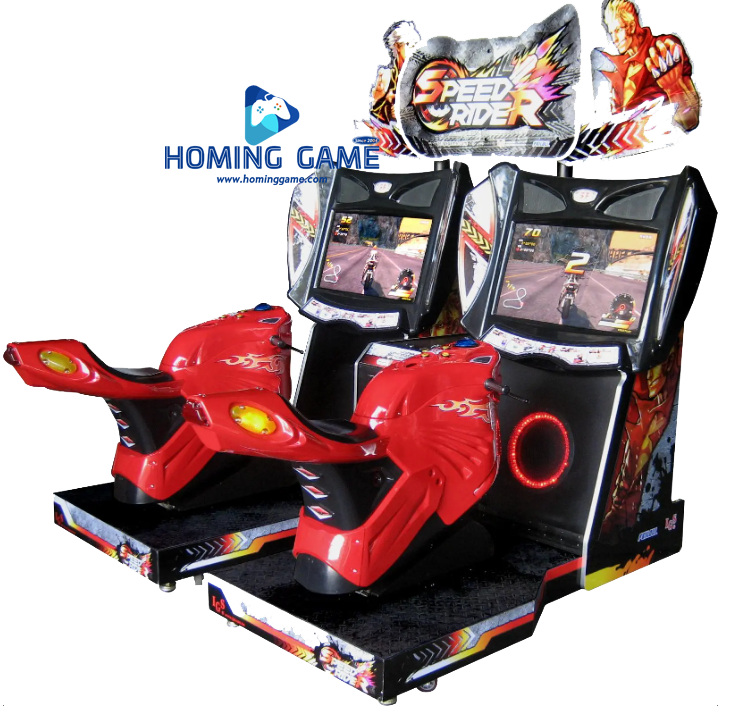 Speed Rider 2: The Ultimate Arcade Motorcycle-Racing Simulator Machine by HomingGame#gamemachine